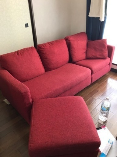 【売ります】3人掛けソファ【3/17まで】