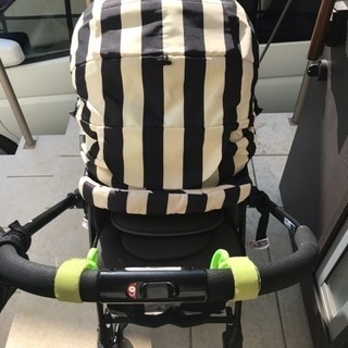お話中 値下げしました。ピジョン ランフィ モノクロストライプ 中古の画像
