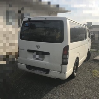 ハイエース 一括50万で決まりました