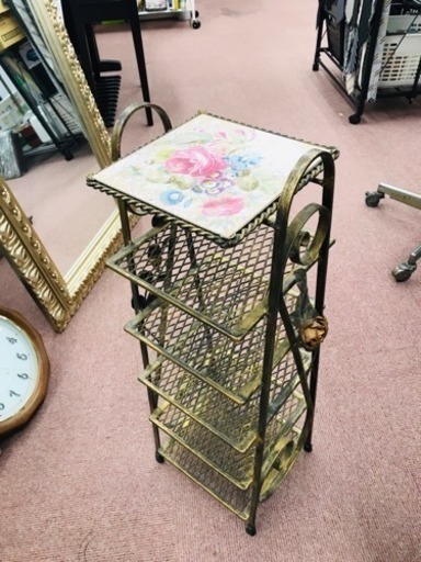 アンティーク家具✿シューズラックや小物収納に