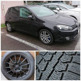 H21年ゴルフ6コンフォートライン！車検有り&冬ﾀｲﾔ付き！の画像