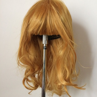 金色ロングヘアウィッグ
