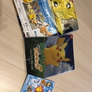 ポケモン レジャーシート・ノート・ファイル・ミニシールセット