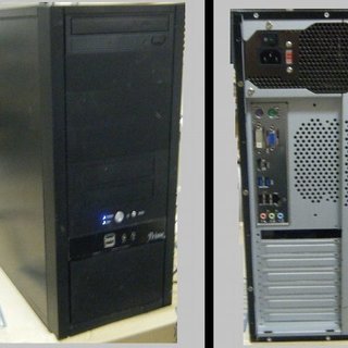 【取引終了しました】デスクトップパソコン本体のみ③です。自作品で...