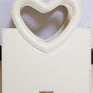 【美品】xoxo キスキス ハンドバッグ ハート バッグ レディース フォーマルの画像