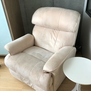 1人掛け リクライニングソファの画像