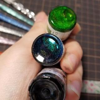 ガラスペン８本の画像