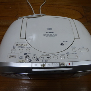 ラジカセ　東芝ＴＹ－ＣＫ４　差し上げますの画像
