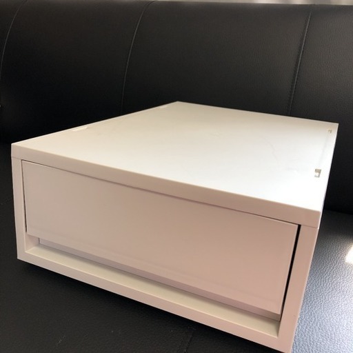 無印良品ポリプロピレンケース(ホワイトグレー)浅型3個セット
