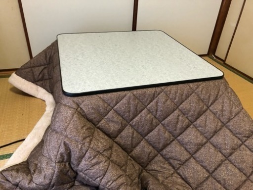 【使用期間約4年・1年弱】こたつ・こたつ布団 ※値下げしました※