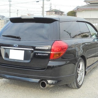 【車検2年満タン渡し】レガシィツーリングワゴン（総額：39万円）【走行7.5万キロ／ターボ車／ブラックパール／ナビ・ETC付】※数台出品中！の画像