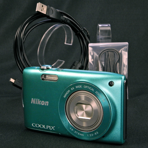 Nikon デジタルカメラ COOLPIX S3300 1600万画素 ミントグリーン  Used
