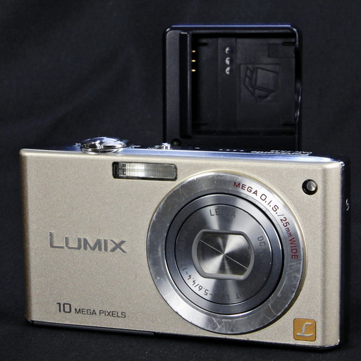 パナソニック デジタルカメラ LUMIX FX35 グロスゴールド  Used