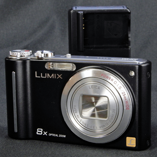 パナソニック デジタルカメラ LUMIX ZX1 1210万画素 光学8倍ズーム ブラック  Usedきれいです