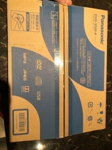 DVDプレーヤー DVD-S500-K Panasonic 値下げ中