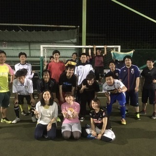 友達作りのフットサルしましょー！