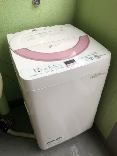 【新生活向け】SHARP 2014年製洗濯機 6kg