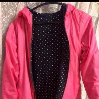 【実家品】graniph 春服 秋服 リバーシブルパーカー レディース 比較的美品の画像