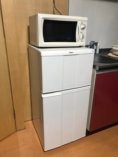 【受付終了】冷蔵庫、電子レンジ付 3/17 可能な方のみ