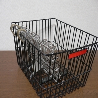 折り畳みかご　未使用品　おまけ付きの画像