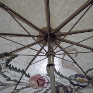 花柄の折り畳み日傘 JM3096)【取りに来られる方限定】の画像