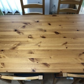 【3/23.24取りに来られる方限定】IKEA ダイニングテーブルセットの画像