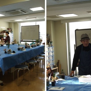 ドライ盆栽・手作り体験教室：初級・初心者コースの画像