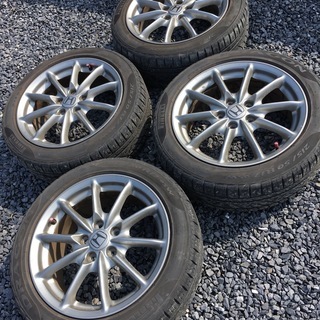 オデッセイ アブソルート RB1 アルミホイール+タイヤセット 17インチ 215/50R17 6mm超溝有り