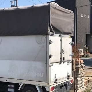 軽トラ 荷台 幌（高さ調整可能）