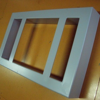 *オリジナル手作り　ナンバー枠大型用 75x45角タイプの画像