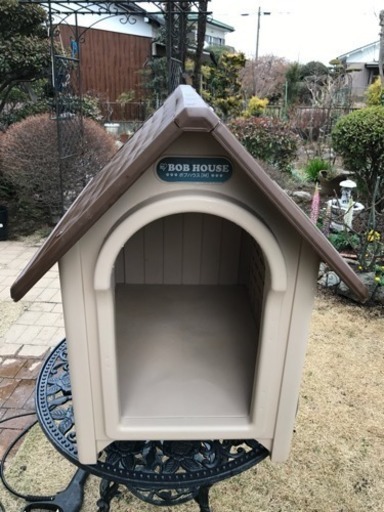 【お取引中】犬小屋 ボブハウス M ドア無し アイリスオーヤマ