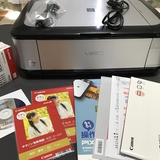 Cannon複合機PIXSUS MP560（中古、付属品込み）と純正インクBCI-320+321（未開封）のセットの画像