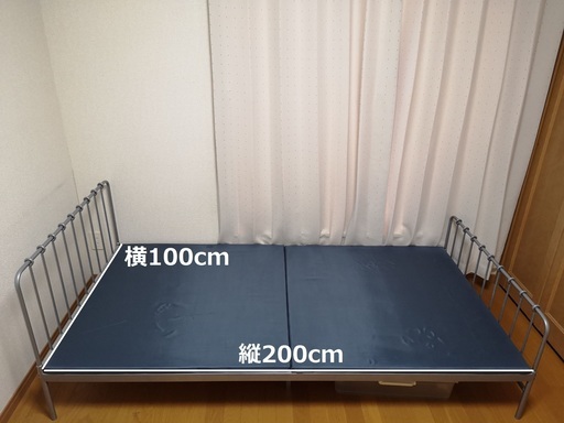 【2000円】シングルベッド【売ります】