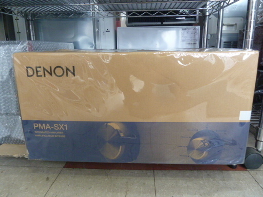 未使用★DENON/デノン★PMA-SX1★プリメインアンプ★Advanced UHC MOSシングルプッシュプル回路とバランスアンプ回路を搭載