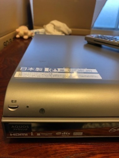 SHARP DVDレコーダー DV-AC72