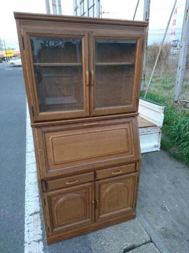 ⭐茨城県配達無料⭐本棚付き机