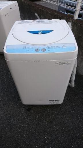 (受付再開、値下げ)お買い得！全自動洗濯機5.5キロ2012年製品（保証付き)