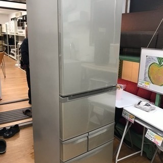 20％OFFキャンペーン【リサイクルサービス八光　田上店　安心の1か月保証　配達・設置OK】東芝 TOSHIBA GR-E43N-NU [冷蔵庫 （427L・右開き） ブライトシャンパン 置けちゃうスリム]
