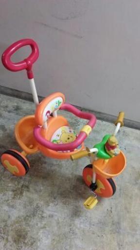 交渉中です。　くまのぷーさん三輪車