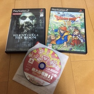プレステ2 ソフト 3枚セット ドラクエ、サイレントヒル、桃太郎電鉄