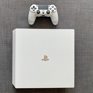 新品！美品！PS4 Pro 1TB white、白