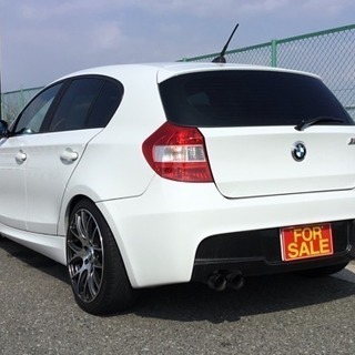 BMW1シリーズ MスポーツPKG 社外マフラー 18AW ホワイトリング の画像