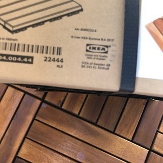 IKEA イケアウッドデッキ