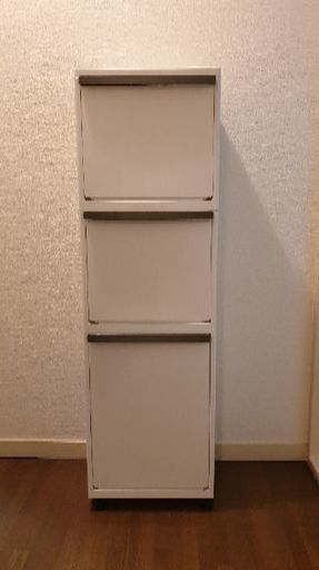 分別ごみ箱　3段　ダストボックス　キャスター付き