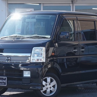 ⭐誰でも車がローンで買える⭐🚗自社ローン専門店🚗 スクラムワゴン ２ＷＤ　ＰＺ　ターボ ブラックの画像
