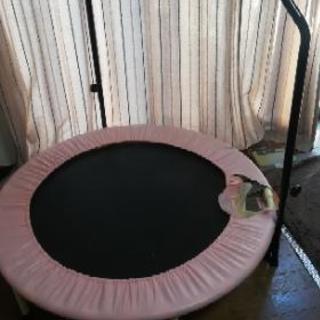 手すり付きトランポリンの画像