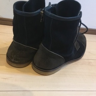 JUN Red 革靴 スウェード地 (起毛) ブーツの画像