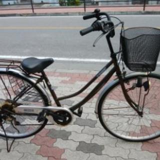 中古自転車　27  茶色