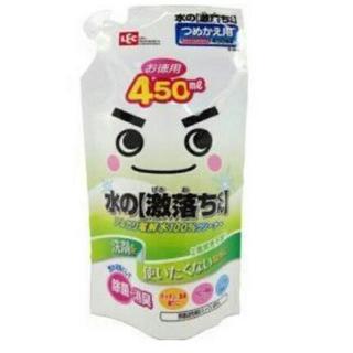 新品 3本セット 水の激落ちくん 詰め替え 450ml×3袋 未開封 LEC レック  除菌 消毒 消臭 無水エタノール パストリーゼ ハイジーン クレベリン 次亜塩素酸水の画像