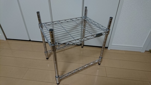 メタルラック　小棚　アイリスオオヤマ　19mm径　30cm×40cm×42cm